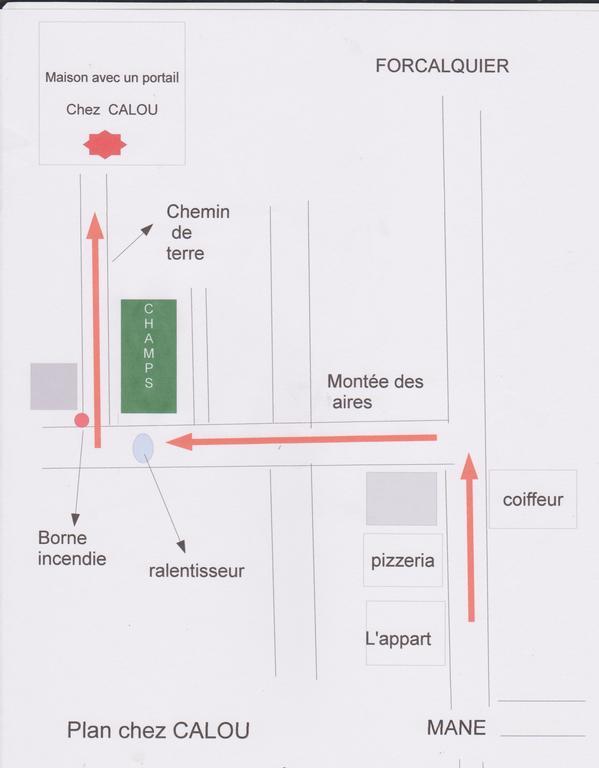 마네 Chez Calou B&B 외부 사진